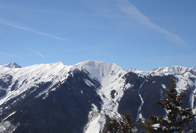 Aspen mountain range